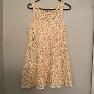 Free People Lace Babydoll Dress